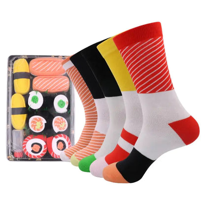 Chaussettes à sushi unisexes