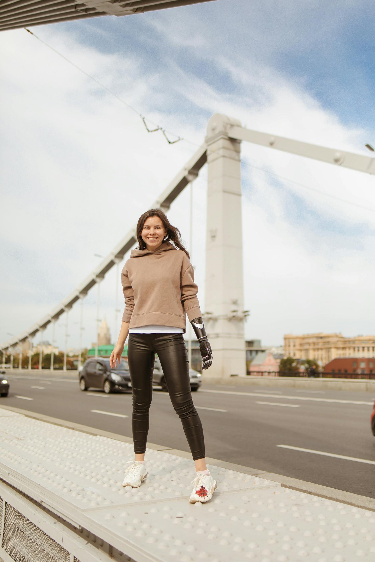 Pantalon élégant en similicuir doublé de polaire